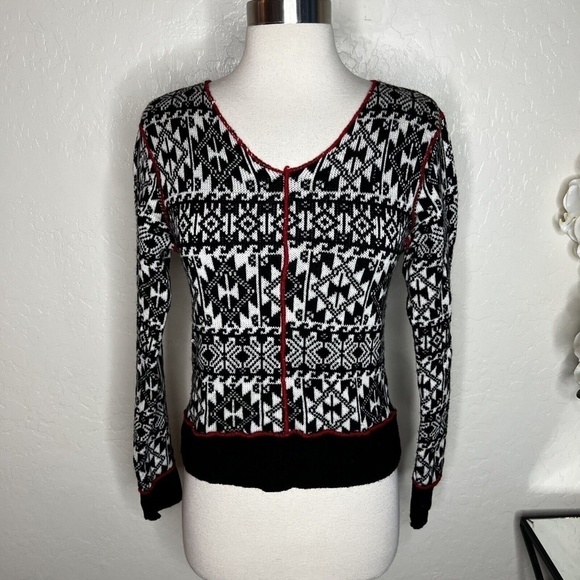 vintage bulldog guarenteed tough wool blend sweater S/P - Picture 1 of 6